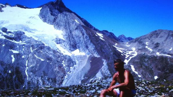 Blick zum Vingnemale, höchster Berg in den französischen Pyrenäen