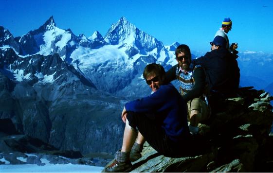 Am Meddelhorn im Wallis