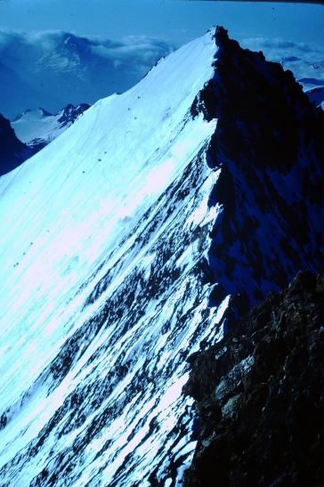 Gipfelgrat zum Barre des Ecrins