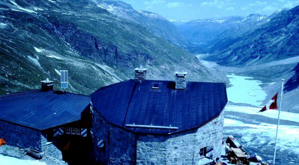 Die Coazhütte in der Benina