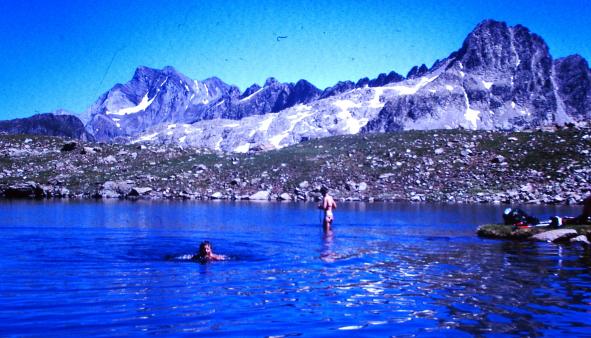 ich im Bergsee