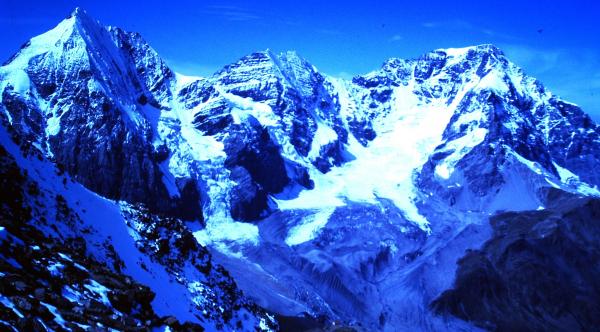 die Königsspitze, Zebru  und Ortler