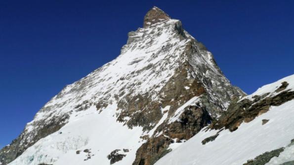 Das Matterhorn im Wallis